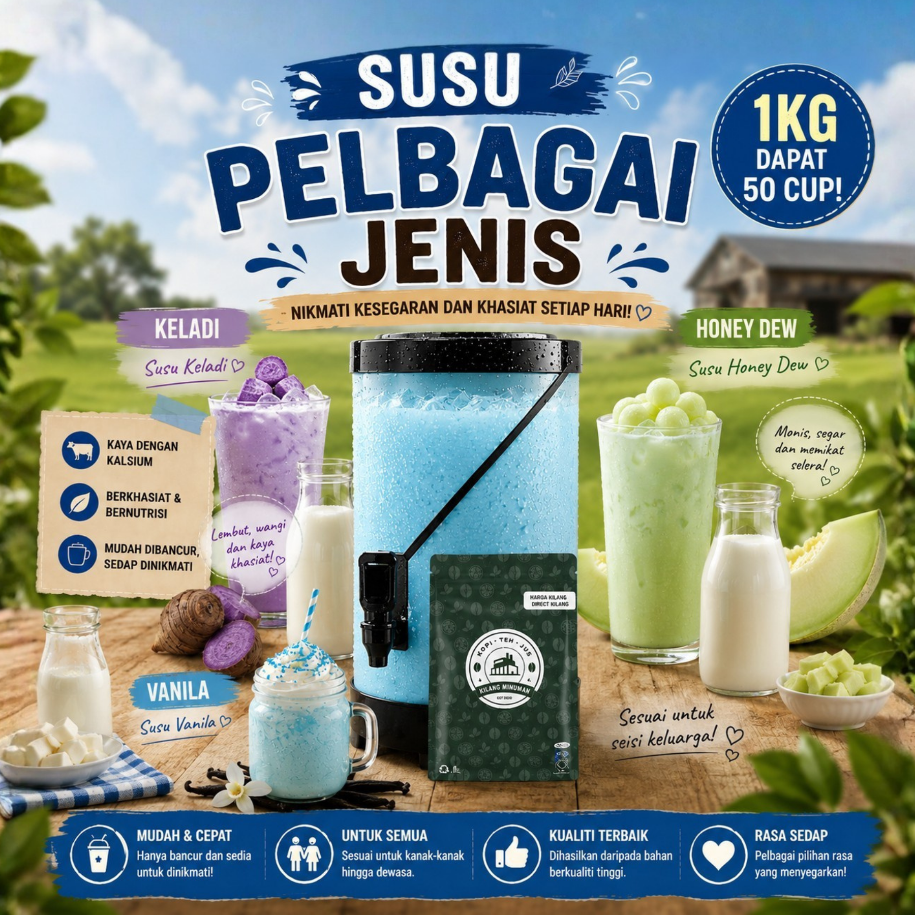1KG Dairy Series