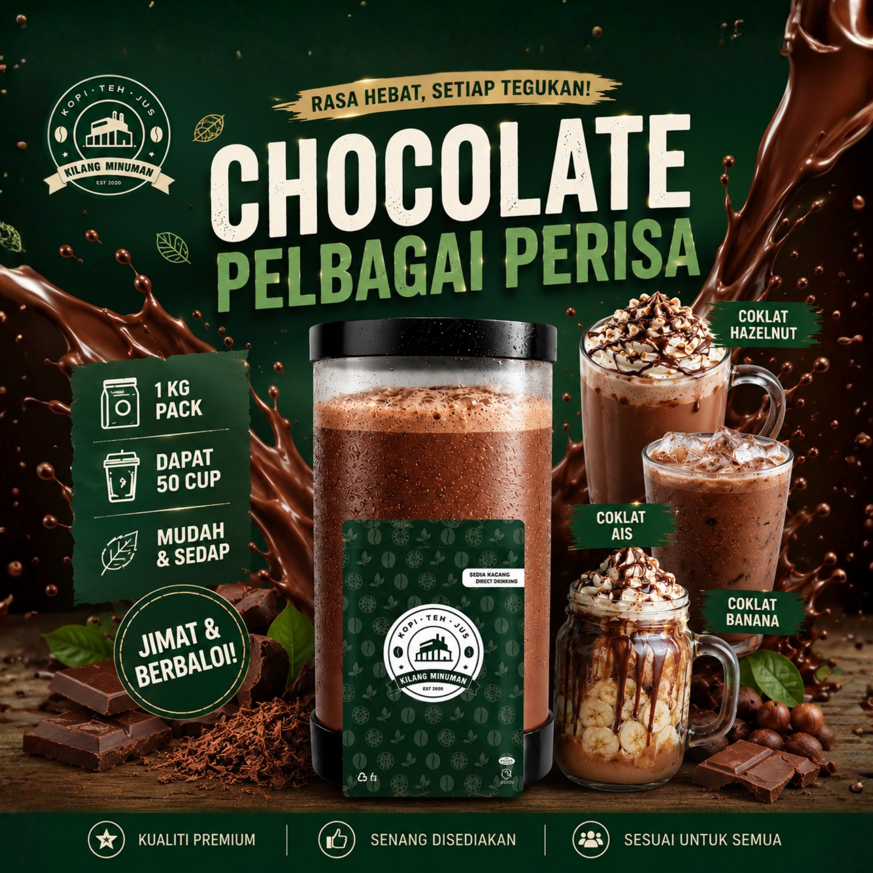 1KG Chocolate Series