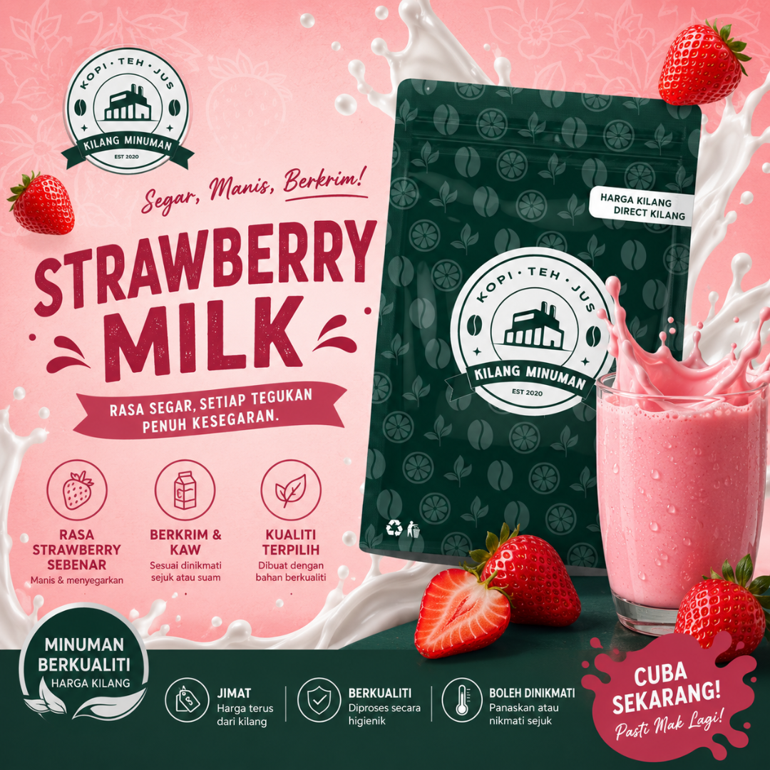 1KG STRAWBERRY MILK
