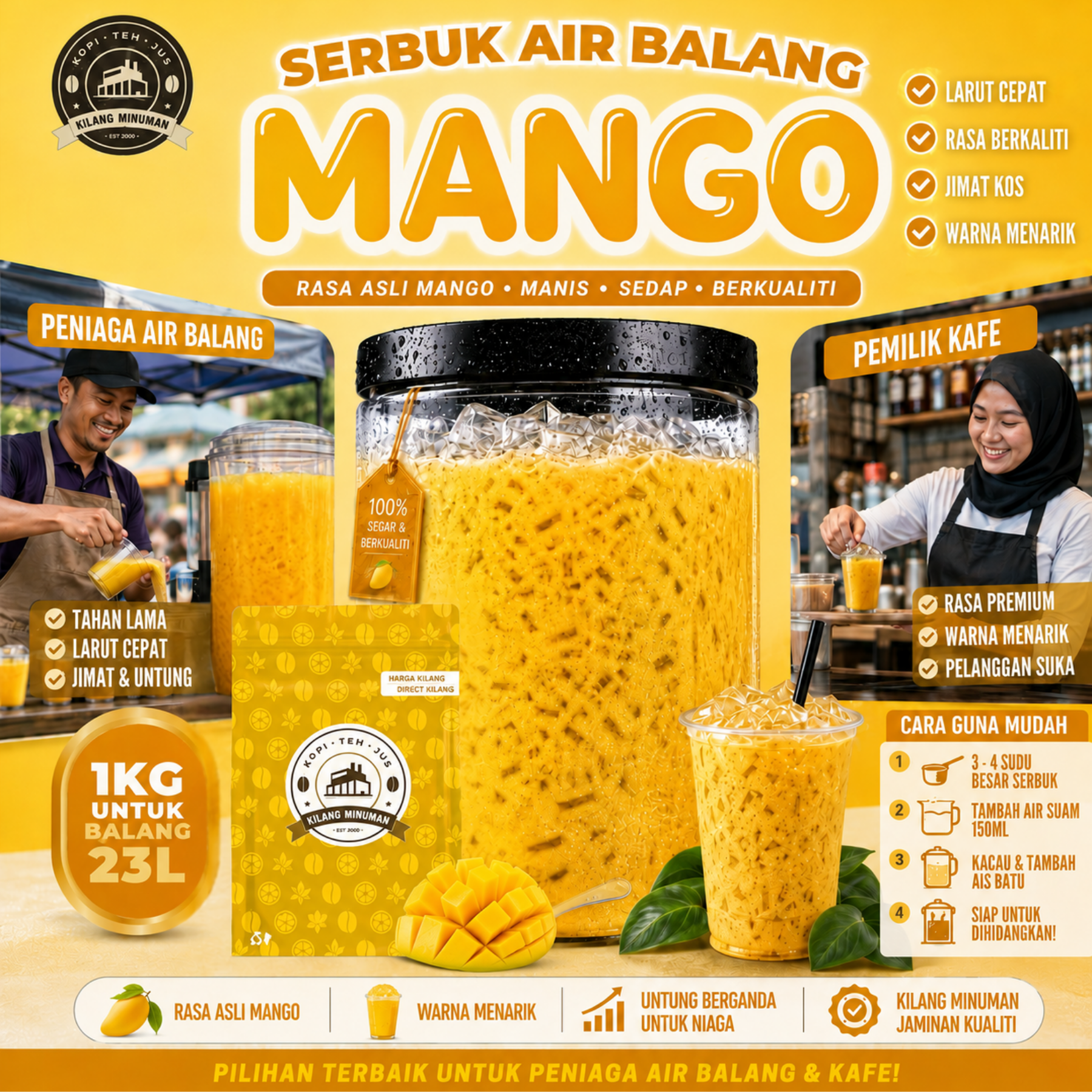 1KG MANGO SUSU
