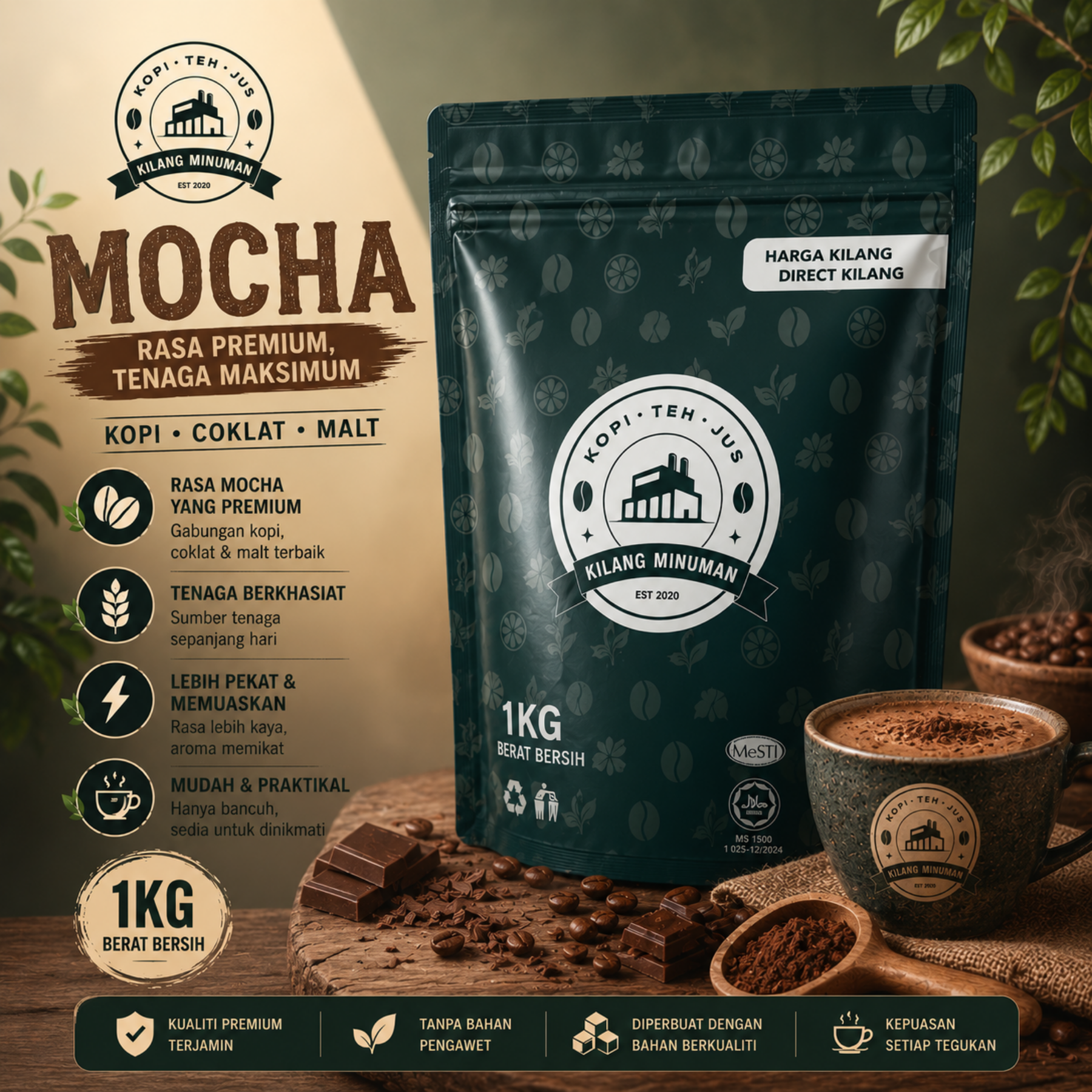 1KG KOPI MOCHA