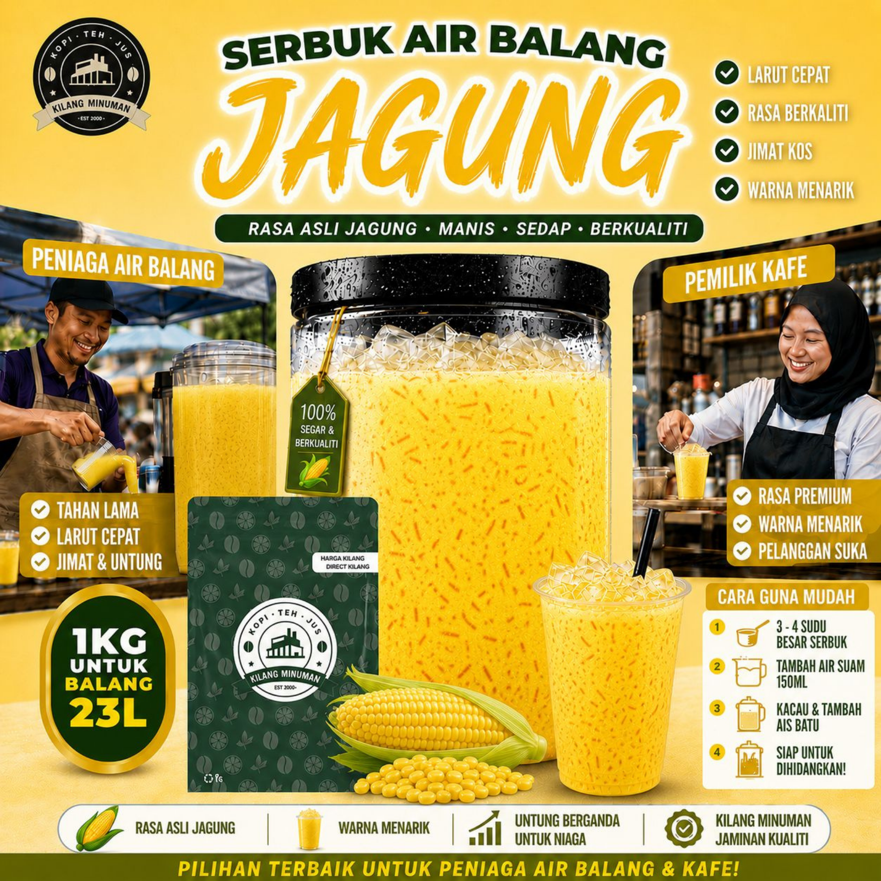 1KG JAGUNG SUSU