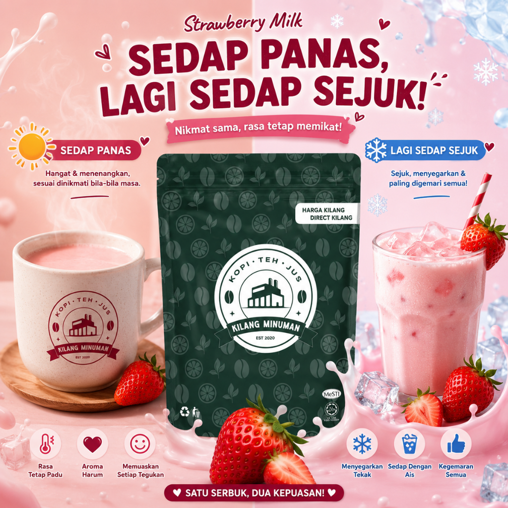 1KG STRAWBERRY MILK