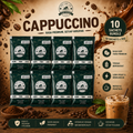 10 SACHET BUNDLE KOPI CAPPUCCINO DIRECT KILANG Coffee Minuman ( LOW SUGAR )
