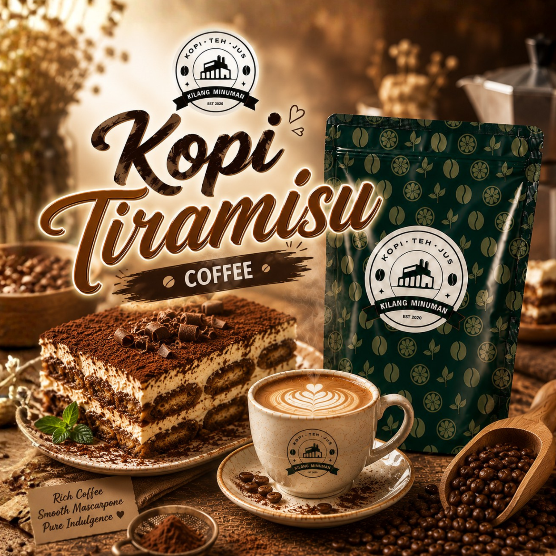 1KG TIRAMISU LATTE