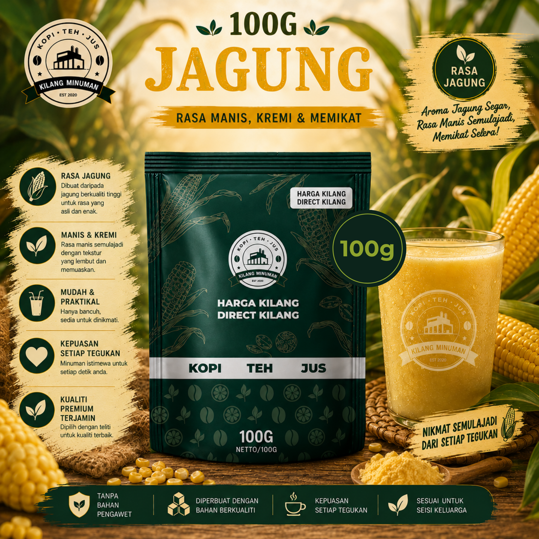 100g JAGUNG SUSU