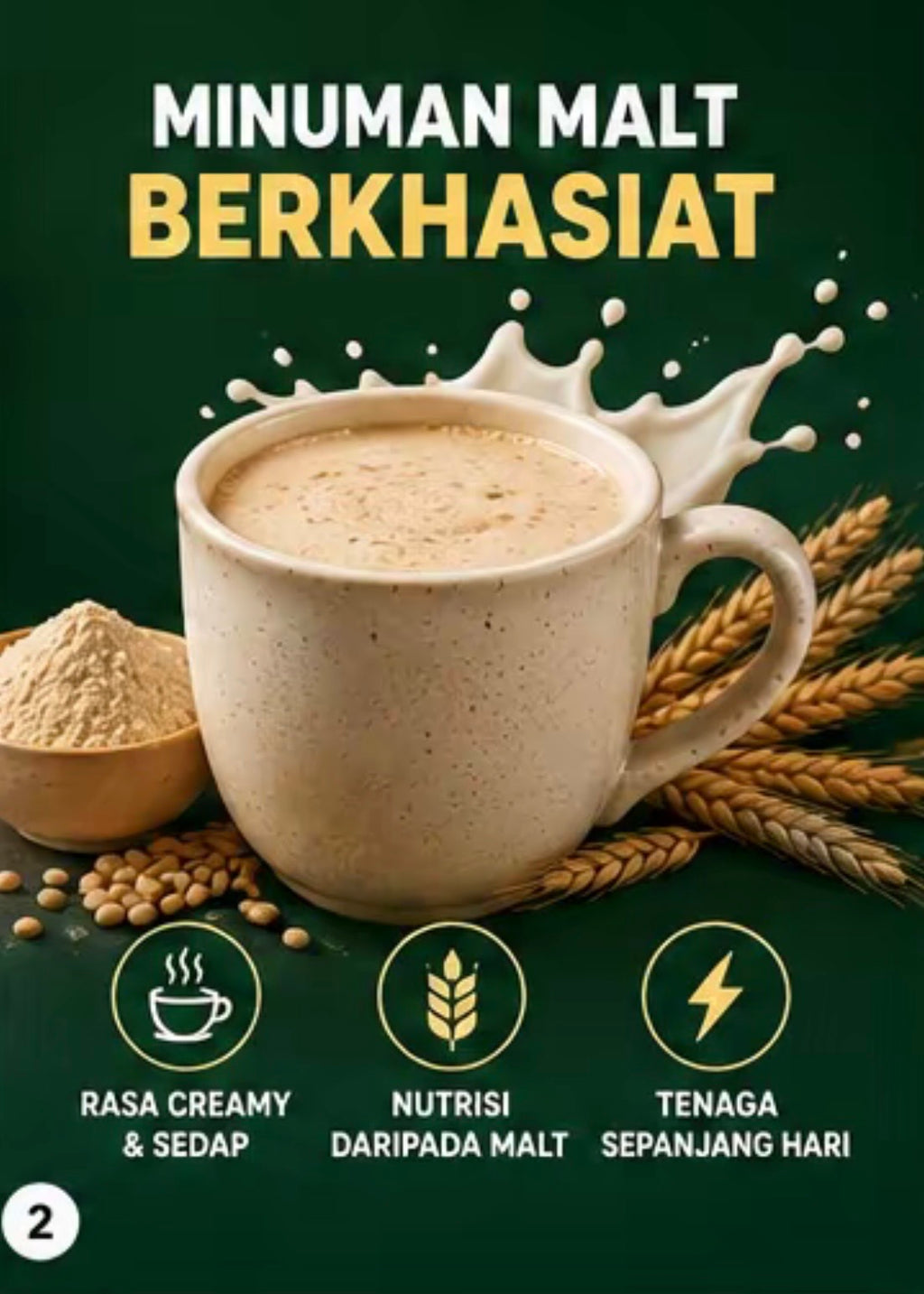 100g WHITE MALTED DRINK