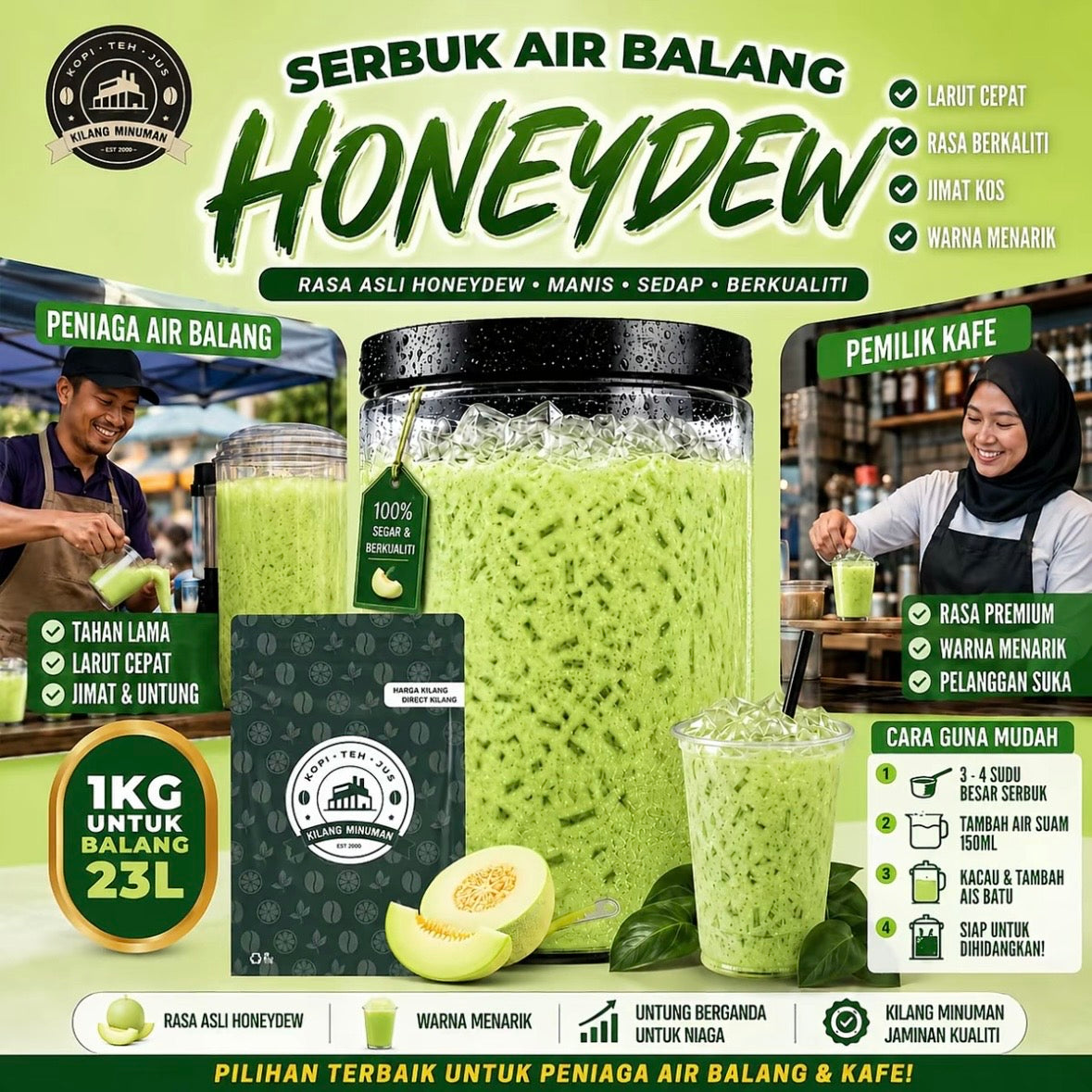 1KG HONEYDEW