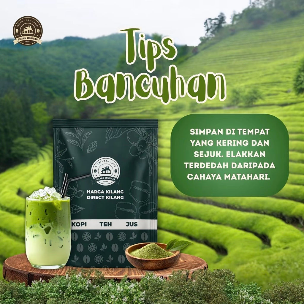 30g UJI MATCHA LATTE - 10 SACHET BUNDLE [PREMIUM JAPANESE]