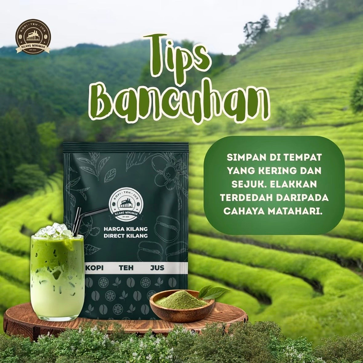 30g UJI MATCHA LATTE - 10 SACHET BUNDLE [PREMIUM JAPANESE]